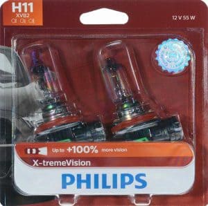 Philips H11 X-tremeVision Upgrade Headlight Bulb