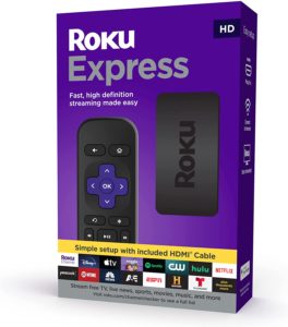 Roku express to projector