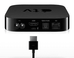 connect Apple TV to mini projectors