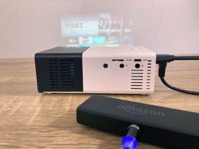 How to connect firestick to projector