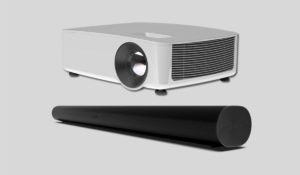 Use soundbar with projector